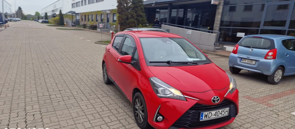 Toyota Yaris cena 51500 przebieg: 71500, rok produkcji 2017 z Warszawa małe 56